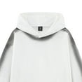 thumbnail image 2 of HAiming Men's Oversized Hoodies Gradient Long Sleeve Hooded Sweatshirts Casual Loose Pullover Tops with Pocket, 2 of 4