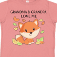 thumbnail image 4 of Inktastic Grandma and Grandpa Love Me- Little Fox Boys or Girls Toddler T-Shirt, 4 of 5