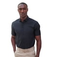 thumbnail image 5 of Henbury Mens Cotton Feel CoolPlus Short-Sleeved Shirt, 5 of 5