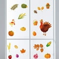 thumbnail image 5 of NSESSHome Fall Wall Decals Thanksgiving Wall Stickers Autumn Leaves Decoration Turkey Decals Maple Leaves Wall Decor for Home Window Living Room Bedroom, 5 of 8