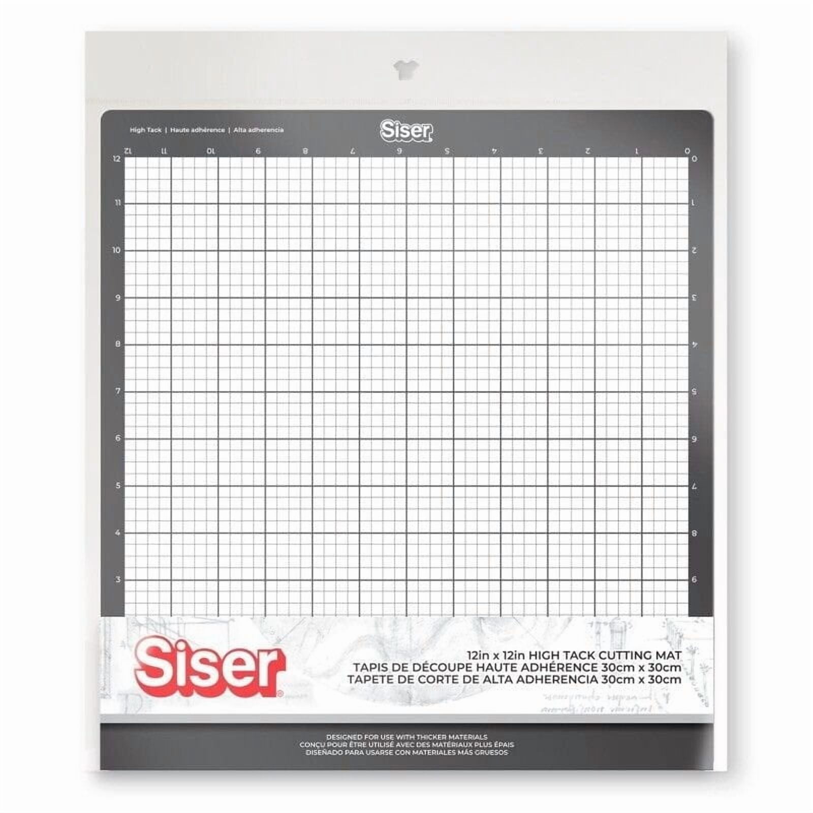 Siser 12"x12" High Tack Cutting Mat black