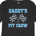 thumbnail image 4 of Inktastic Daddys Pit Crew Boys Racing Boys Long Sleeve Toddler T-Shirt, 4 of 5