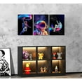 thumbnail image 4 of 3pcs Basketball Graffiti Canvas Wall Art Retro Abstract Graffiti Teen Wall Decor Pictures Basketball Court Sneakers Posters Prints Paintings for Teen Boys Living Room Bedroom（Only canvas）, 4 of 6