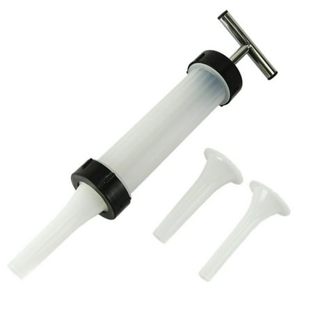 

POPETPOP Mini Sausage Making Funnel Filler Stuffer Filling Tubes Manual Sausage Stuffer