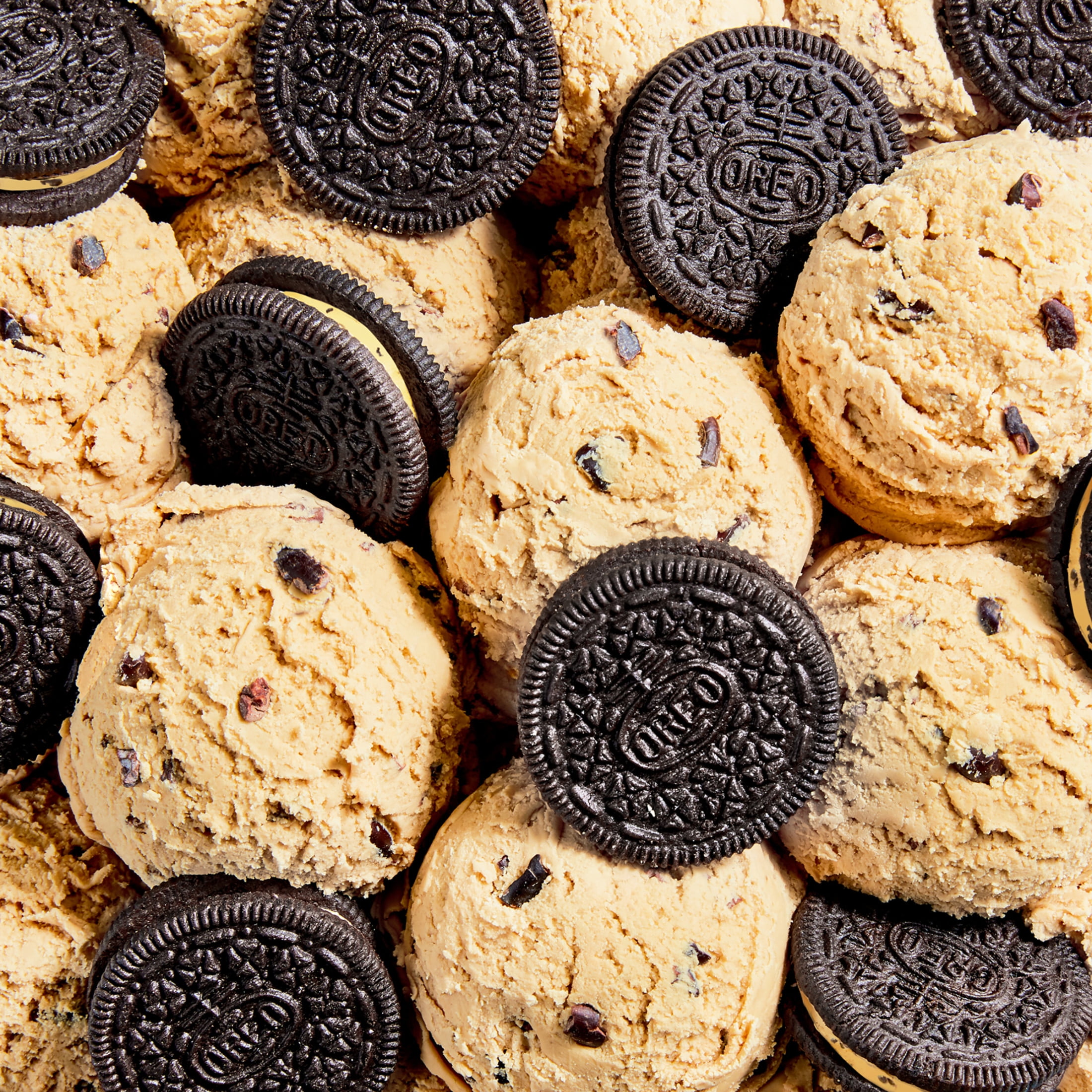 (3 pack) OREO Java Chip Creme Chocolate Sandwich Cookies, Family Size, 17 oz