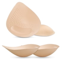 Nimiah Bra Cups Inserts 2 Pairs, Bra Pads Breast Padded Removable Bra Replacement Insert for C/D Cup