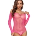 thumbnail image 4 of Bikini sexy con perforaciones en caliente sin costuras mejorado, ropa interior con perforaciones en puntos, uniforme de malla con estrellas, tentación, 4 of 5