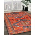 thumbnail image 2 of Ahgly Company Indoor Rectangle Traditional Dark Almond Brown Persian Area Rugs, 5' x 8', 2 of 6