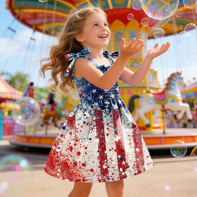cute 4th of july dresses Fourth for Women and Kids 4th Of July Red White Blue Girl Dress This cute boutique dress would be perfect for the 4th of July Newborn Toddlers Kids Girls Stars