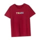 thumbnail image 5 of Camiseta para mujer Verano Tops Ropa Cuello Redondo Camiseta para Acampar Viajar Playa S, 5 of 7