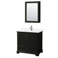 thumbnail image 4 of Wyndham Collection WCS202036SWBWQUNSMED Deborah 36" Free Standing Single Basin Vanity Set, 4 of 7