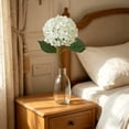 thumbnail image 4 of JHyouerji Realistic Artificial Hydrangea Bouquet Yellow Fade Resistant Faux Flowers with Bendable Stems for DIY Vase Wedding Table Centerpiece Home Decor, 4 of 7