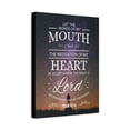 thumbnail image 2 of Scripture Canvas My Strength and Redeemer Psalm 19:14 Christian Wall Art Bible Verse Print Ready to Hang, 2 of 20