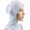 White, variant on Fashion Women's Under Scarf Hat Cap Muslim Bone Ninja Hijab Islamic Neck Cover W/8 Colors