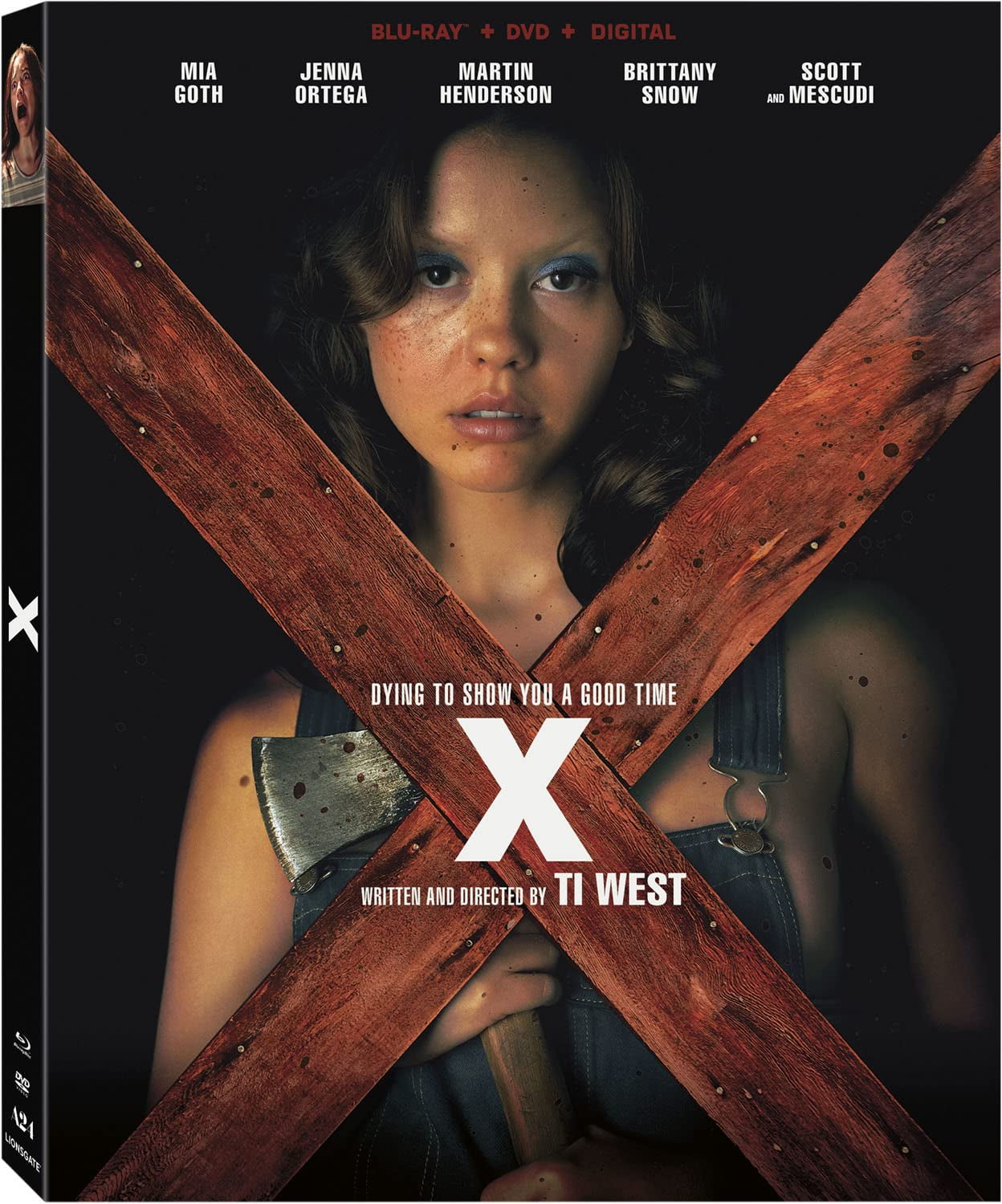 X (Blu-ray + DVD + Digital Copy) Lionsgate - Walmart.com
