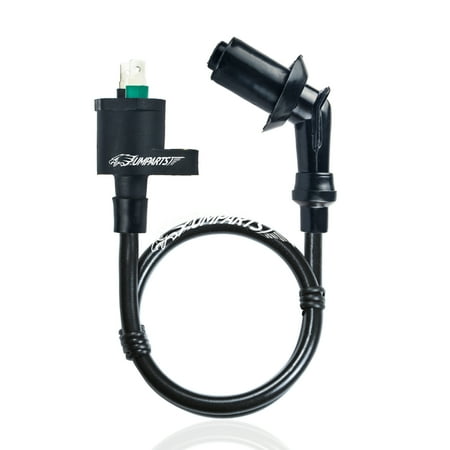 Ignition Coil Plug Wire - (IC4) UMPARTS 2 pin Ignition coil wire spark plug parts for all years GENUINE Scooter Moped Buddy 125 (4 Stroke) A/C 125cc C1584601000