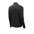 thumbnail image 4 of Sport Tek Adult Male Men Heather Long Sleeves Pullover Black Hthr Small, 4 of 4