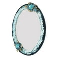 thumbnail image 3 of 18"H Large Coastal Marine Blue Sea Turtles With Ocean Waves Wall Mirror Decor, 3 of 9