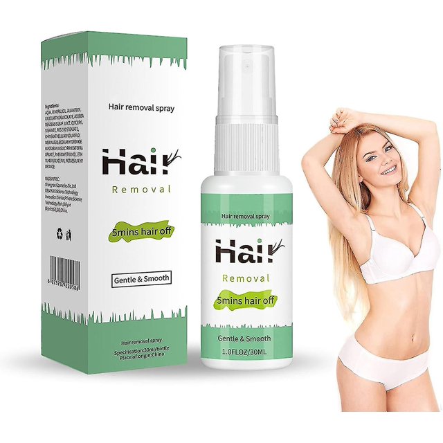 Hair Removal Spray, Intimate Painless Hair Remover For Sensitive Skin, Depilatory Cream For Legs, Arms, Underarms And Private Areas