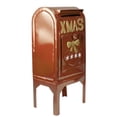 thumbnail image 3 of Northlight Metal Mailbox Christmas Decoration - 16", 3 of 5