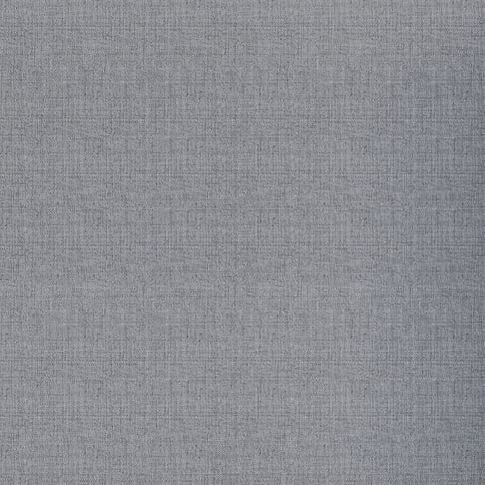 Home Design Angela King Button-Tufted Upholstered Headboard with Adjustable Height and Foam Padding, Grey, Easy assembly