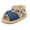 A-blue, variant on Baby Girls Boys Shoes Soft Anti-Slip Sole Newborn First Walkers Star High Top Canvas Denim Unisex Infant Sneaker