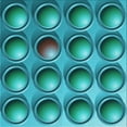 thumbnail image 1 of Ahgly Company Machine Washable Indoor Square Transitional Teal Green Area Rugs, 5' Square, 1 of 7