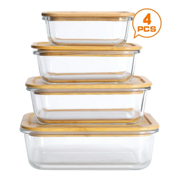 Bamboo Food Storage Containers
