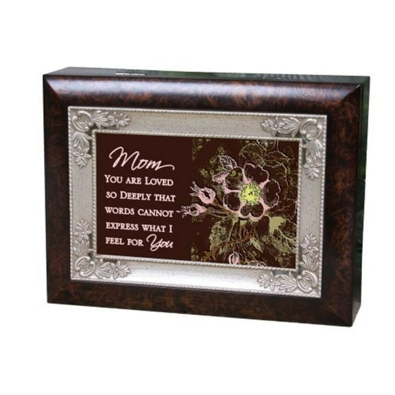 Cottage Garden Italian Inspired Music Box - Mom Plays Light Up My Life