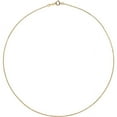 thumbnail image 2 of 14K Yellow Gold 1mm Solid Cable 20" Chain, 2 of 2