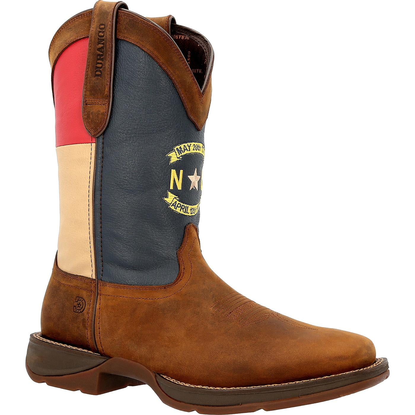 durango flag strap cowboy boot