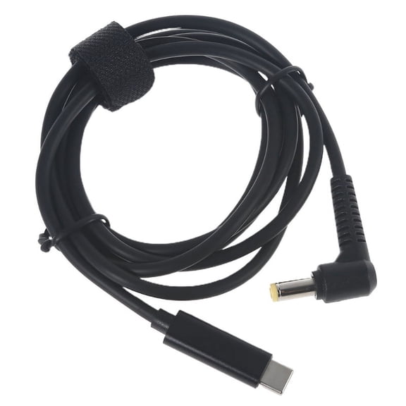 Fast Charging Power Cable PD 65W Type-C to for DC 5.5x2.5mm Wire for Computer