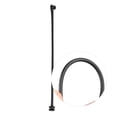 thumbnail image 3 of 16117193372 Fuel Tank Cap Cable Wire Durable  Aluminum ABS Replacement Accessory for Car Line Repair Black 5g, 3 of 7