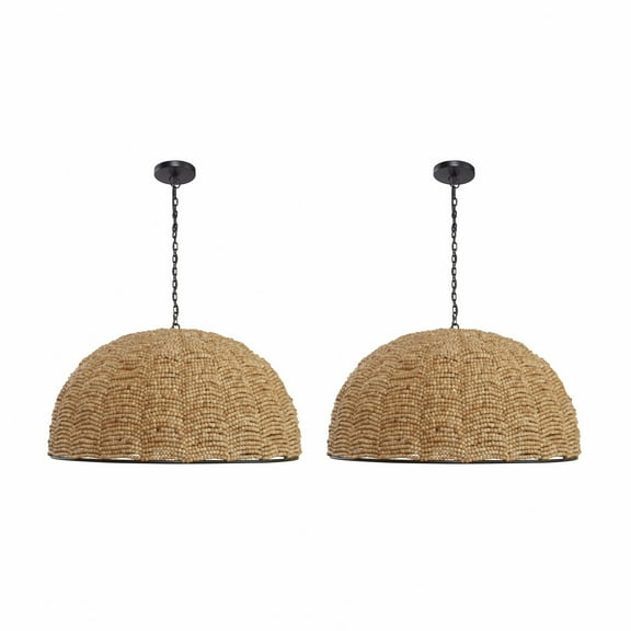 Elk Home - Martin - 1 Light Pendant (Set of 2) In Coastal Style-15 Inches Tall