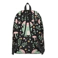 thumbnail image 3 of Green Frog Print Laptop Backpack for Students, Lightweight and Durable School Bag with Forest and Plant Cartoon Design, 3 of 5