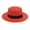 Red, variant on MSJUHEG Hats For Men Top Hat Mens And Womens Square Buckle Dome Panama Lafite Flat Top Straw Hat Summer Travel Sunshade Sun Hat Beach Big Brim Hat Bucket Hat Black One Size