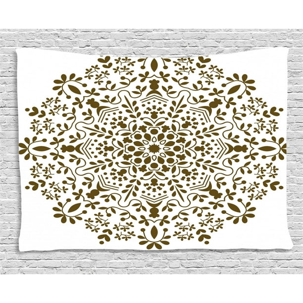 Download Mandala Tapestry, Abstract Art Style Vector Illustration ...