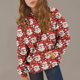 thumbnail image 3 of Sudadera con capucha para niñas y niños, sudadera de manga larga con cuello redondo y estampado de moda, jersey con bolsillo, sudadera de poliéster para niñas, 3 of 8