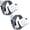 White, variant on Micro USB Charger Block, 2 Pack Wall Charger with 6FT USB A to Micro Cable, USB Charger Brick Cube Android Phone Charger with High Speed Micro Charging Cable Compatible for Samsung Android, Purple