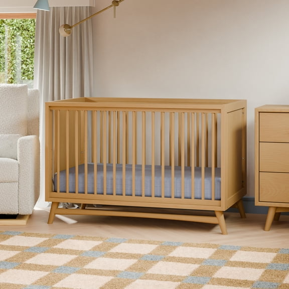 Babyletto Peggy 3-in-1 Convertible Crib with Toddler Bed Conversion Kit