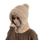thumbnail image 2 of Gorros térmicos de invierno | Gorro de punto 3 en 1 con mascarilla y bufanda para mujer y hombre | Gorros de invierno resistentes al viento | Gorros de invierno para mujer, 2 of 9