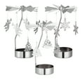 thumbnail image 1 of GOOHOCHY 3 candelabros románticos de hierro forjado, candelabros de escritorio, soporte giratorio de metal para el hogar., 1 of 7