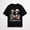 Black-55, variant on July 4thWashington Riding Shark Funny July 4th American Flag T-Shirt