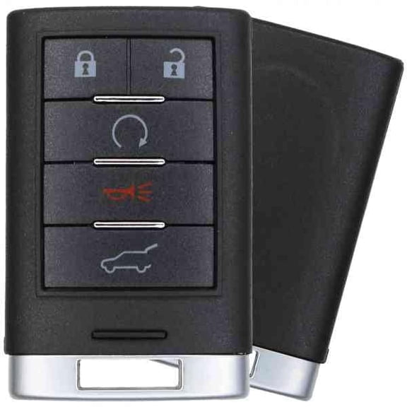 Keys4Less Replcament Smart Key Fob for Cadillac ATS 2014 FCC NBG009768T Part Number 22856930 22865375