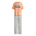 thumbnail image 2 of Winnie the Pooh Women's and Women’s Plus Oversized Tee and Pants Pajama Set, 2-Piece, Sizes XS-3X, 2 of 5