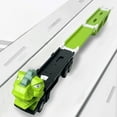 thumbnail image 6 of Msgweeeg Toy Car 3 Year Old Boy Birthday Gift Children's Large Deformation Press Ejection Dinosaur Car Sliding Container Truck Tyrannosauruss Foldable Gifts for Boys Boy Gifts 8-10, 6 of 7