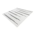 thumbnail image 4 of Unique Loom Outdoor Modern Collection Area Rug - Miranda (12' Square White and Black), 4 of 10