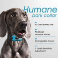 thumbnail image 4 of JinsintoAutomatic Rechargeable Dog Anti Bark Collar Training Collar with Sound/Vibration Shockless 7 Sensitivity Levels for Medium Dogs - Blue, 4 of 5