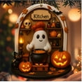 thumbnail image 2 of Coin de Lecture Mignon d'Halloween Pendentif Décoratif en Acrylique, 2 of 2