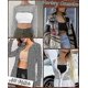 thumbnail image 4 of 3-Pack Seamless Bandeau Bralettes with Removable Padding for Women, 4 of 5